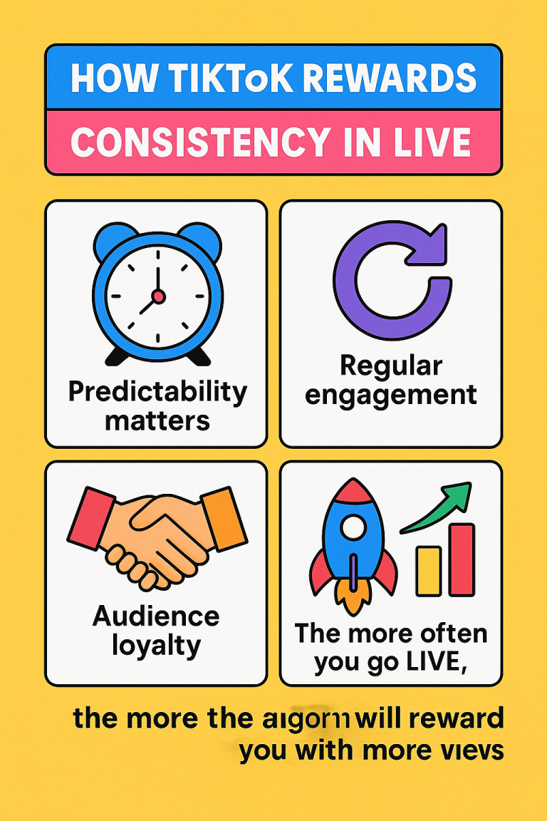 📊 How TikTok Rewards Consistency in LIVE