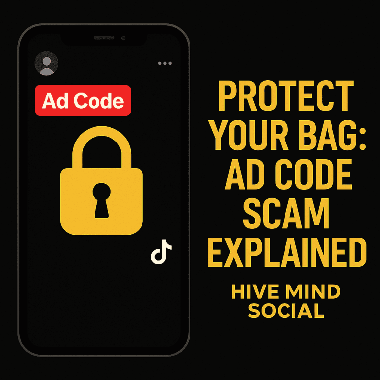 Ad Code Scam on TikTok: